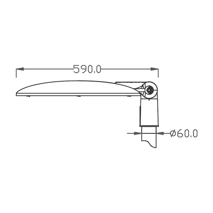 100W Led Garden Light