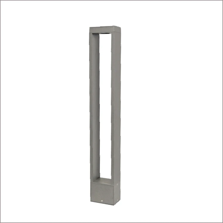 Golau Gardd Bolard Awyr Agored Alwminiwm Modern 10 Llwybr COB LED Light Ar gyfer Gardd