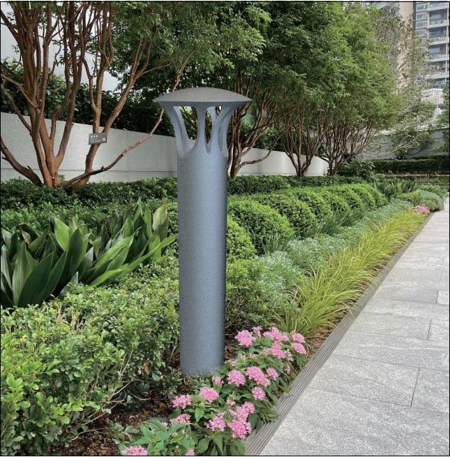Ffatri bollard lawnt addurniadol Ningbo Tsieina poblogaidd